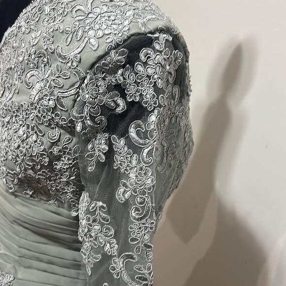 Lover kiss size Small lining 3/4 sleeve with beautiful lace details grey color - Picture 6 of 15